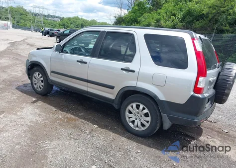 2006 Honda Cr-V Ex z USA, uszkodzony, nr VIN JHLRD788X6C049201